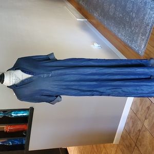 Chicos 1.5 Denim Dress Medium Size 10